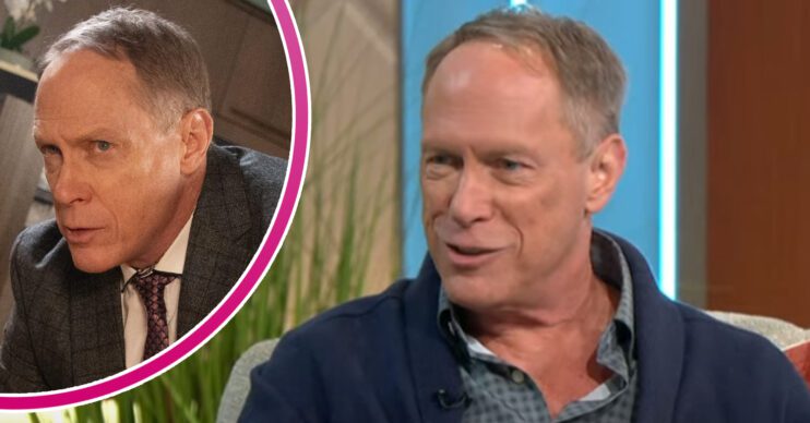 Coronation Street's Todd Boyce and, in a bubble, Stephen Reid