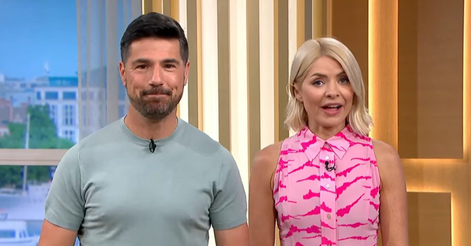 Craig Doyle and Holly Willoughby presenting This Morning today