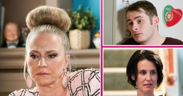 EastEnders spoilers comp image: Linda, Ben, Eve