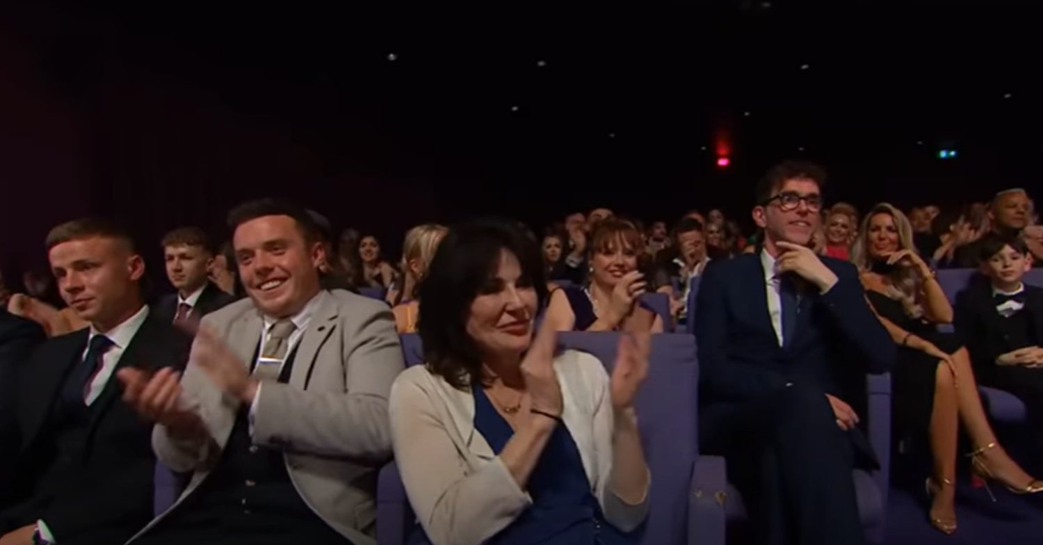 Emmerdale's cast at the soap awards
