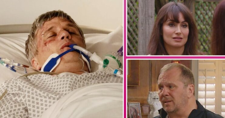 Emmerdale spoilers comp image: Caleb, Leyla, Will