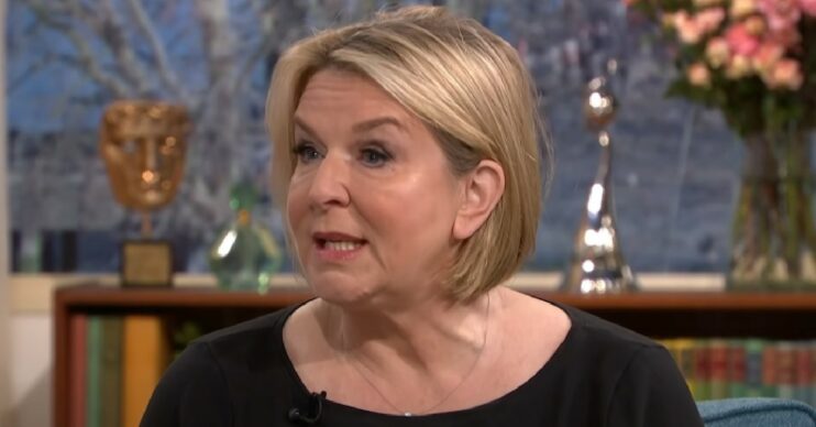 Fern Britton speaking on This Morning