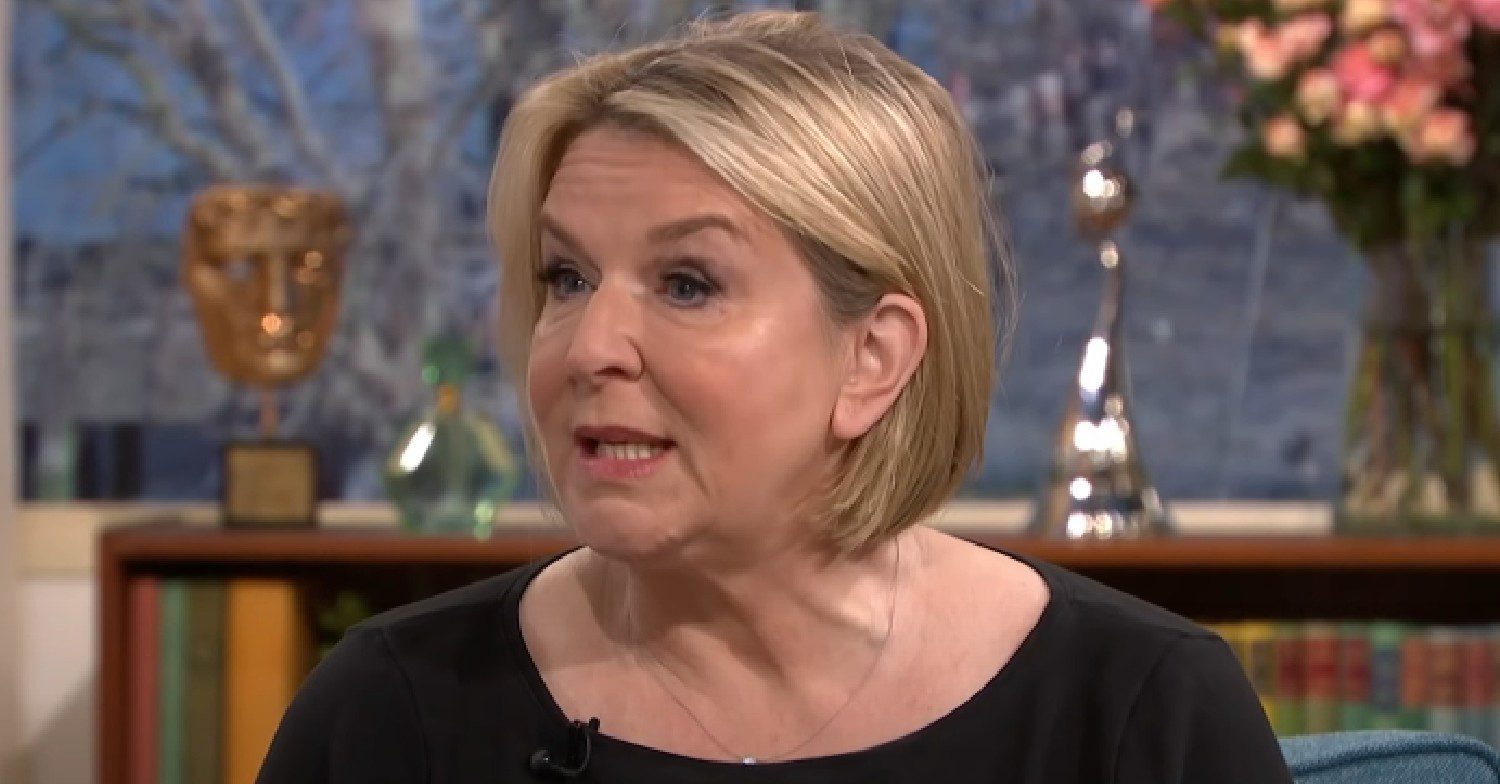 Fern Britton speaking on This Morning