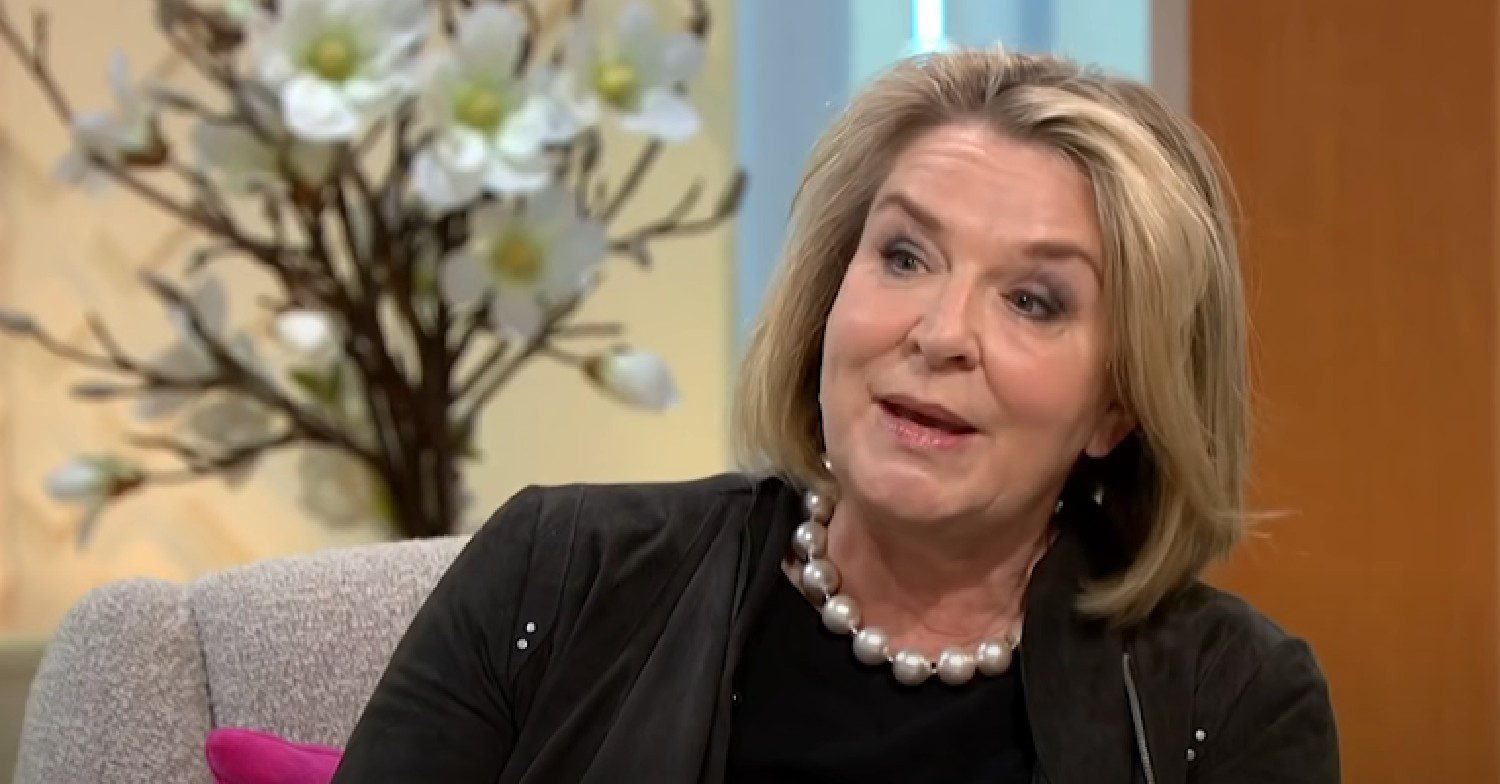 Fern Britton speaking on Lorraine