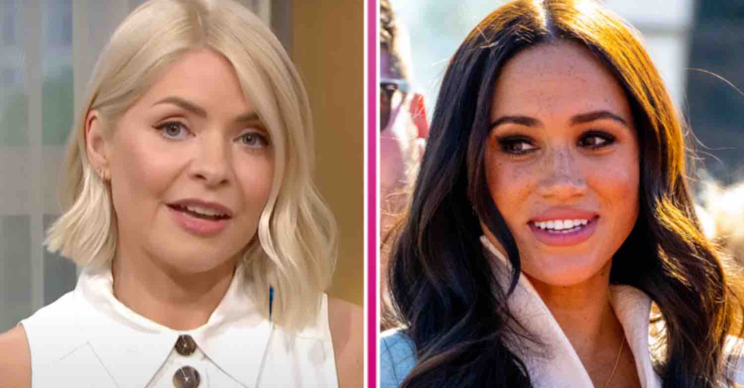 Holly Willoughby and Meghan Markle