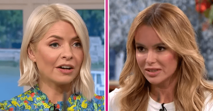 Holly Willoughby and Amanda Holden