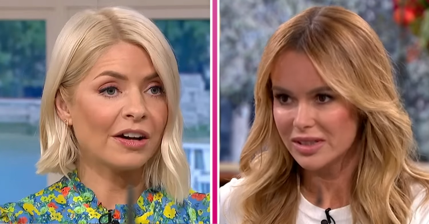 Holly Willoughby and Amanda Holden