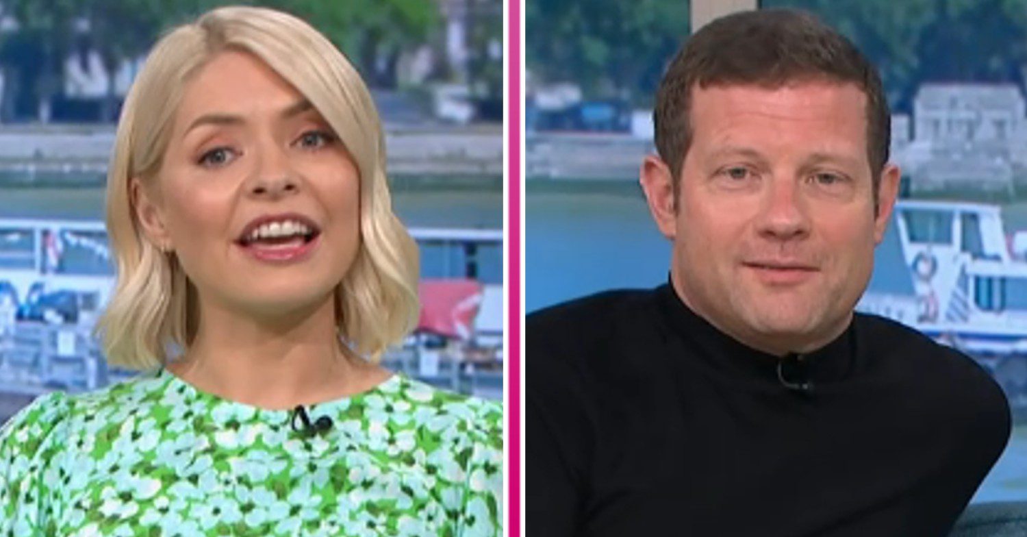 Holly Willoughby and Dermot O'Leary hosting This Morning today