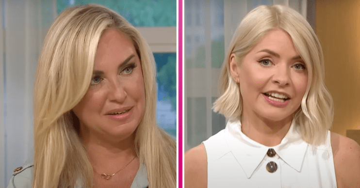 Josie Gibson and Holly Willoughby on This Morning