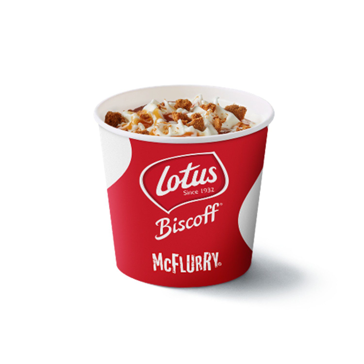 McDonalds Lotus Biscoff McFlurry