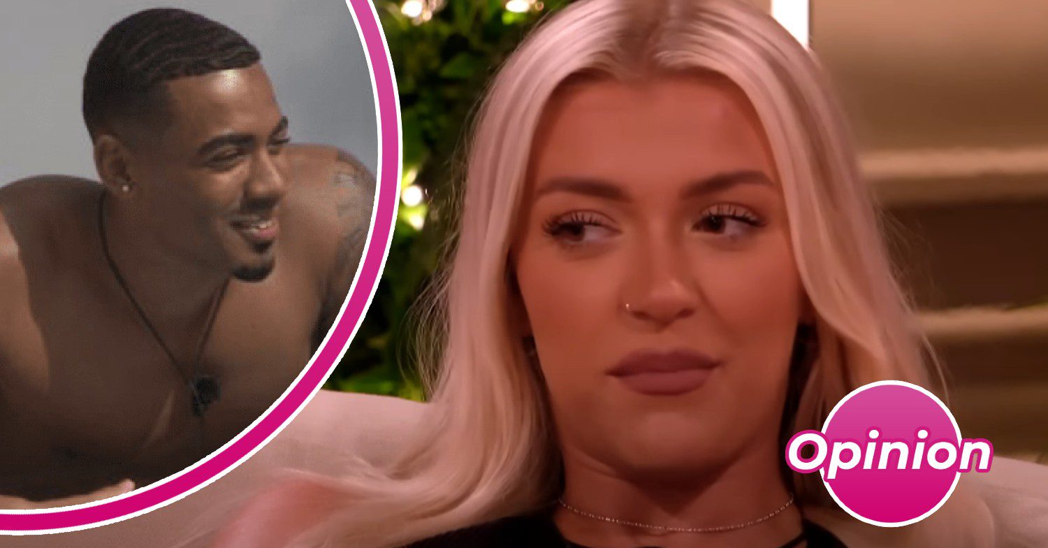 Tyrique and Molly on Love Island