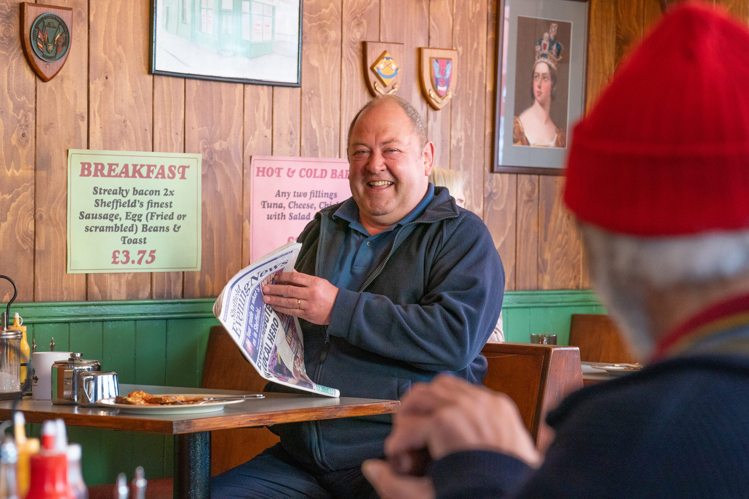 Mark Addy as Dave in The Fully Monty series on Disney+