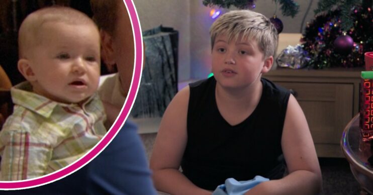 Oscar Hartland as Neil The Baby in Gavin and Stacey