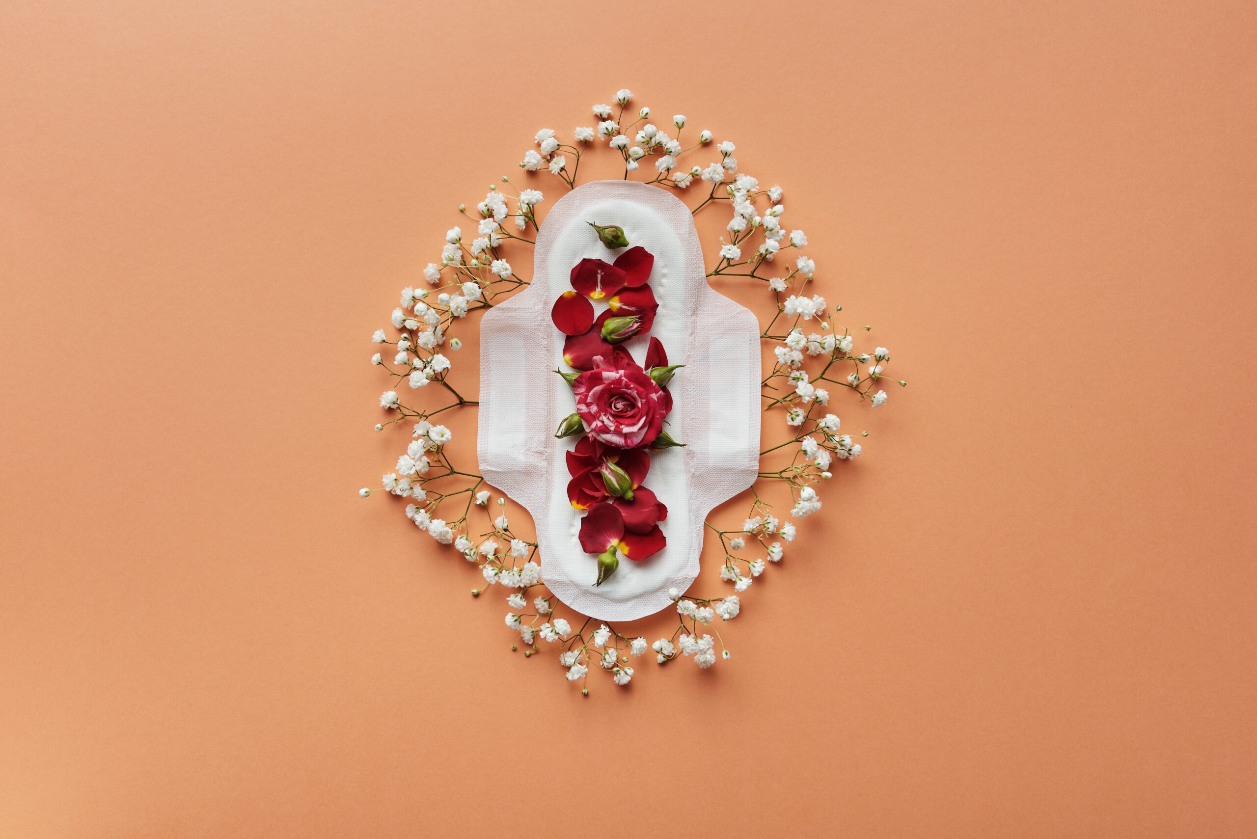 Decorated sanitary pad - Cliff Booth