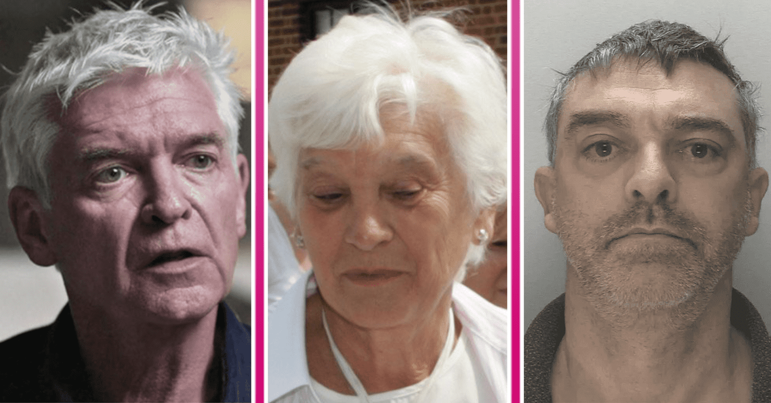 Phillip and Timothy Schofield and their mother Pat