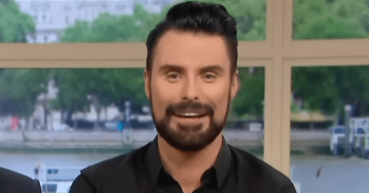 Rylan Clark presenting This Morning
