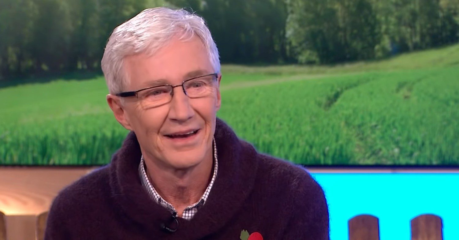 Paul O'Grady smiles on This Morning