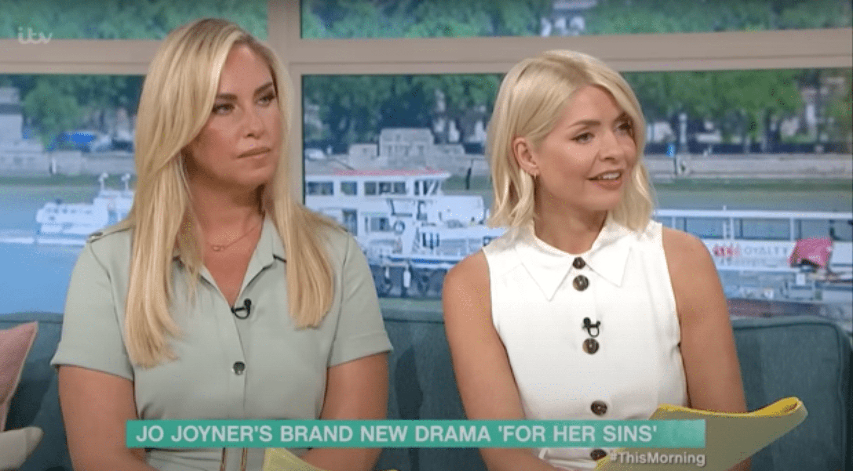 Josie Gibson and Holly Willoughby on This Morning 