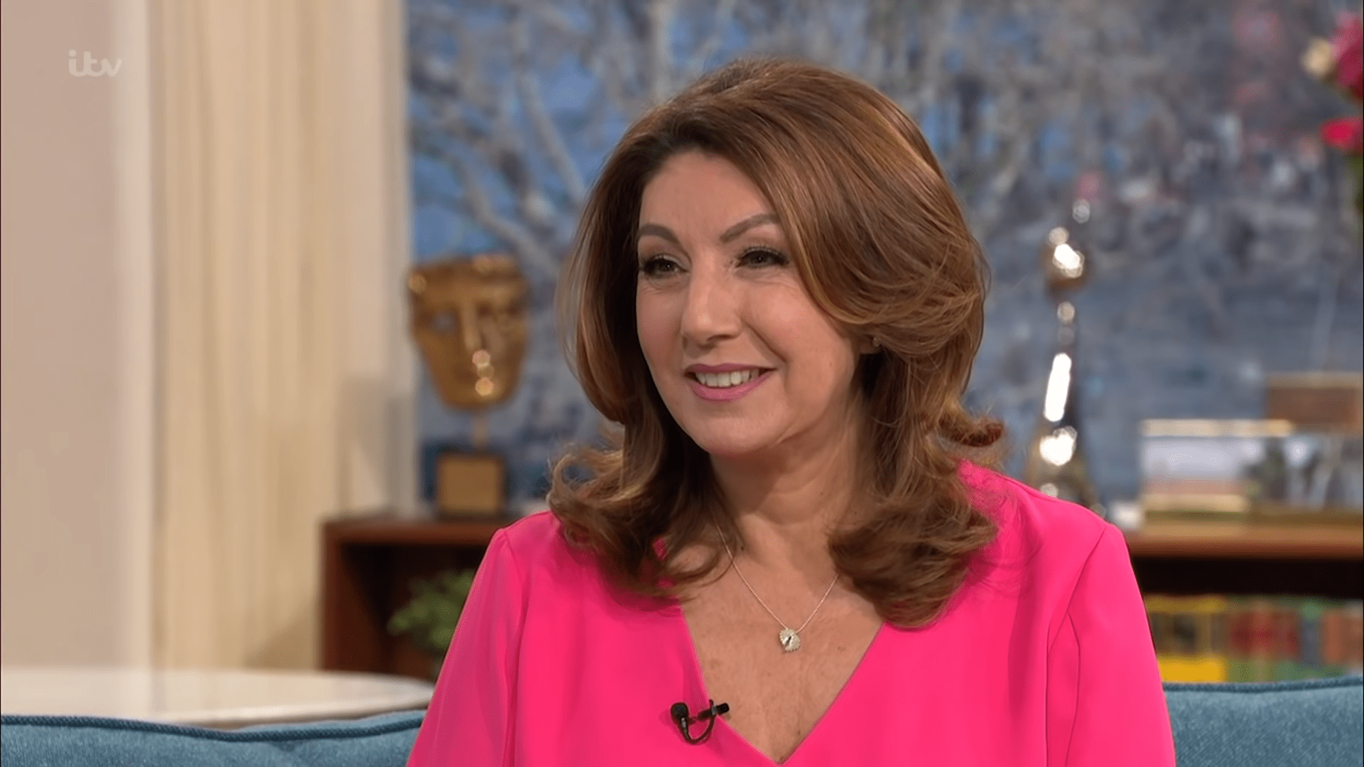 Jane McDonald smiles on This Morning