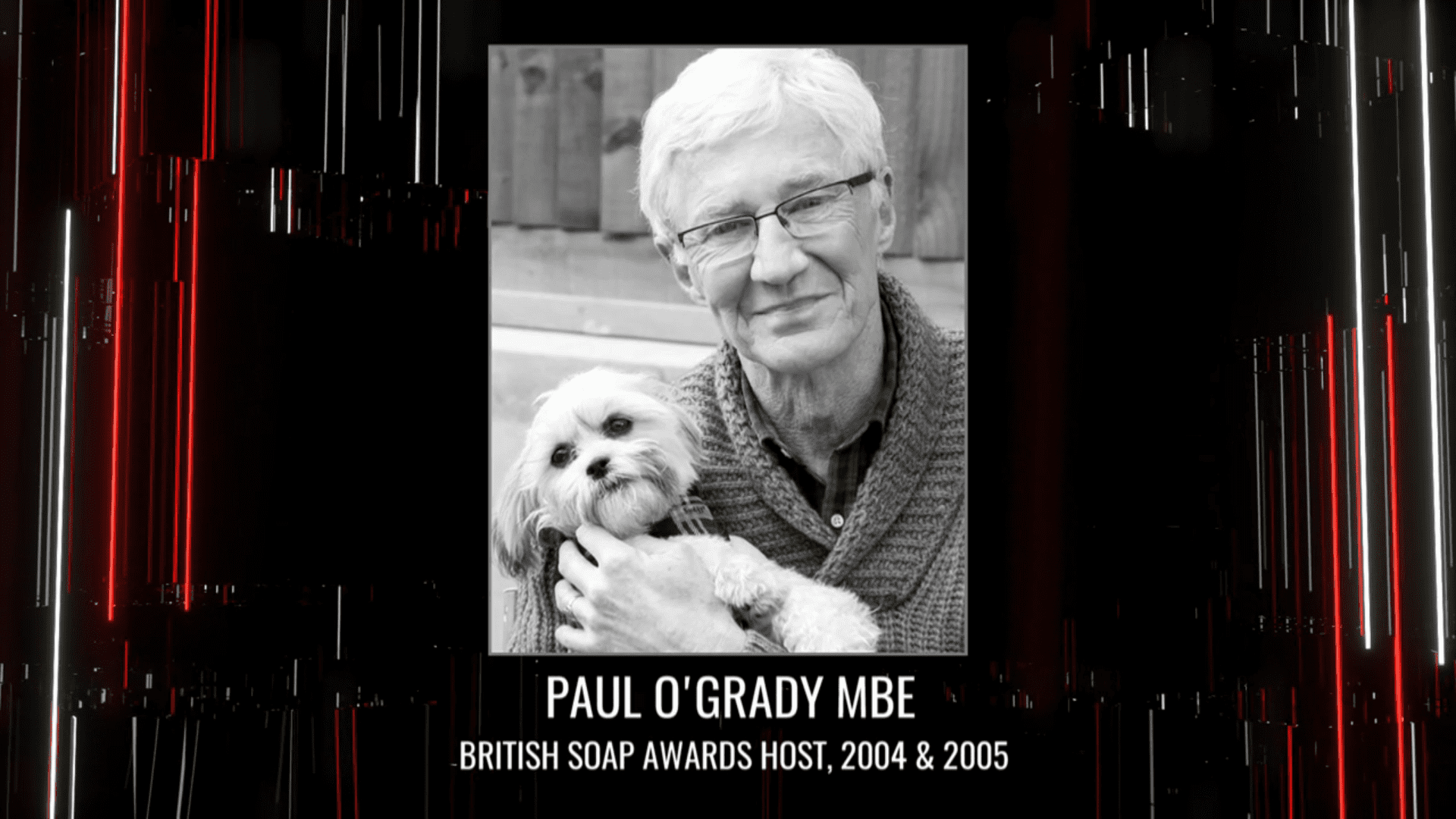 Paul O'Grady tribute in the British Soap Awards