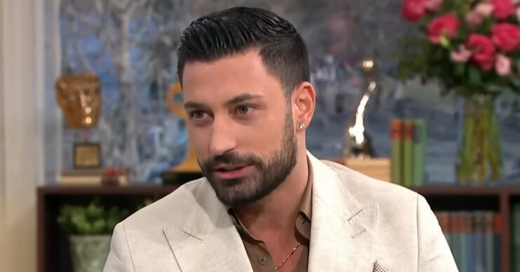 Giovanni Pernice speaks on This Morning