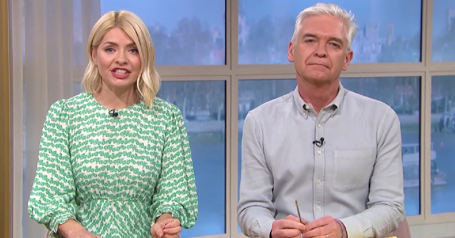 Holly Willoughby and Phillip Schofield on This Morning