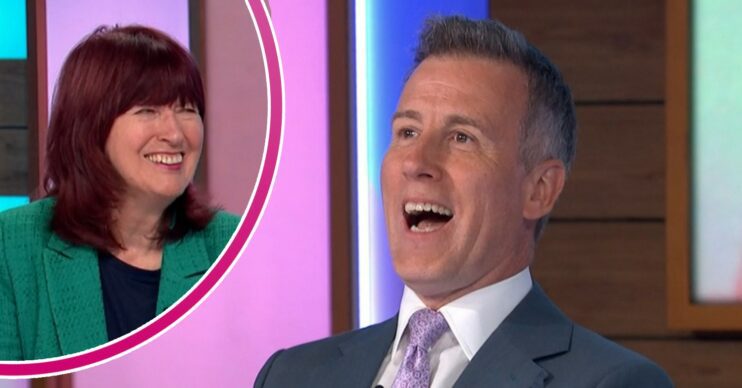 Janet Street-Porter / Anton Du Beke on Loose Women today