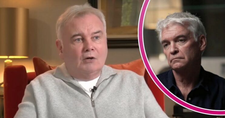 Eamonn Holmes / Phillip Schofield sad