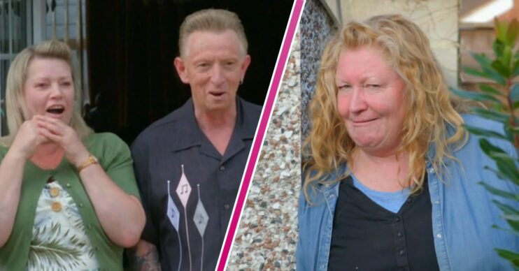 Garden Rescue couple and Charlie Dimmock on BBC show
