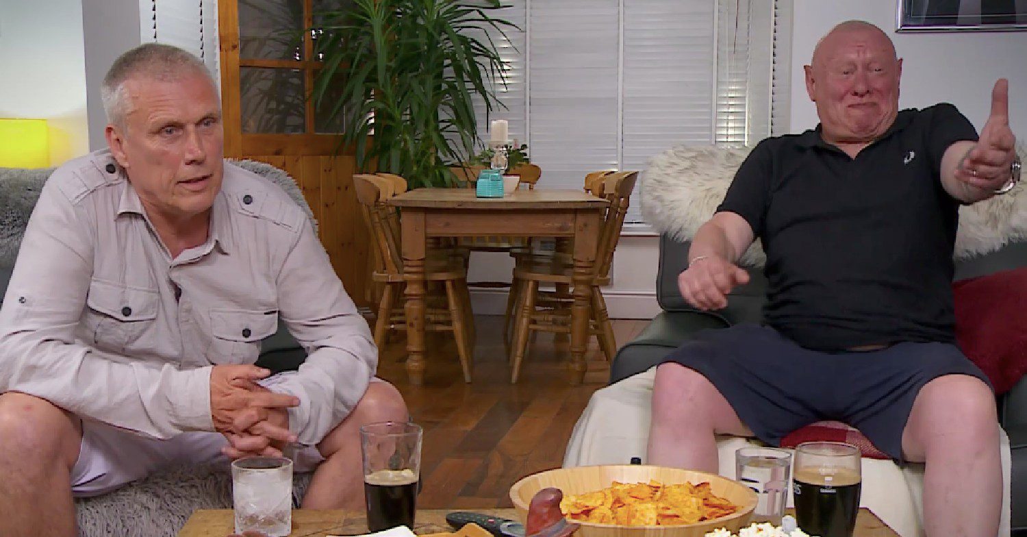 Celebrity Gogglebox cast member Bez and Shaun Ryder