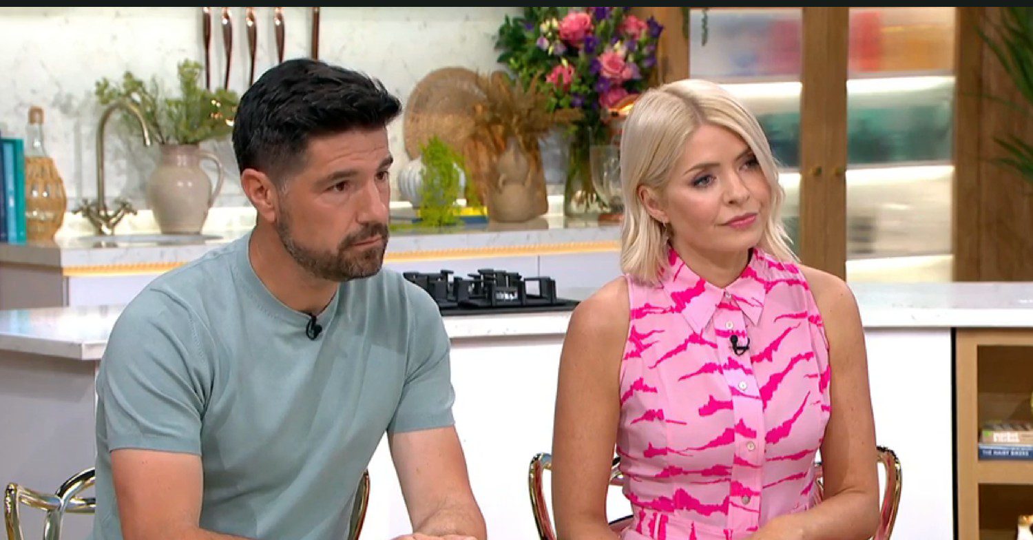 Craig Doyle and Holly Willoughby on This Morning