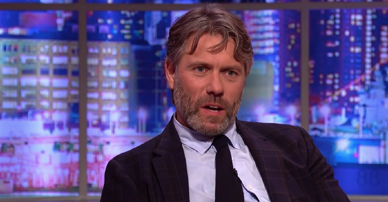 John Bishop talking on a chatshow