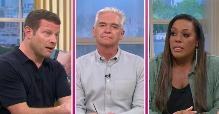 Dermot, Phillip and Alison on This Morning
