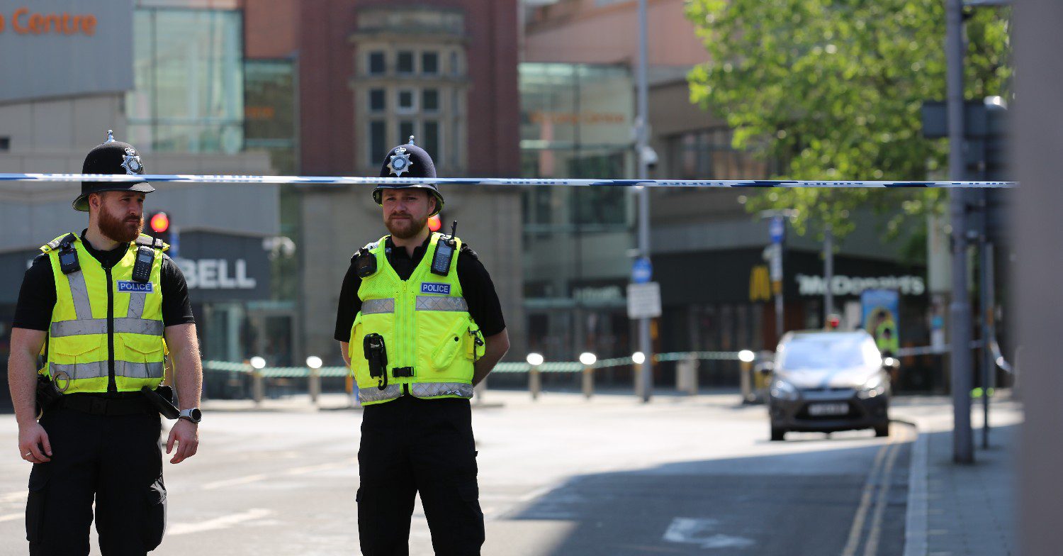 Police in Nottingham 