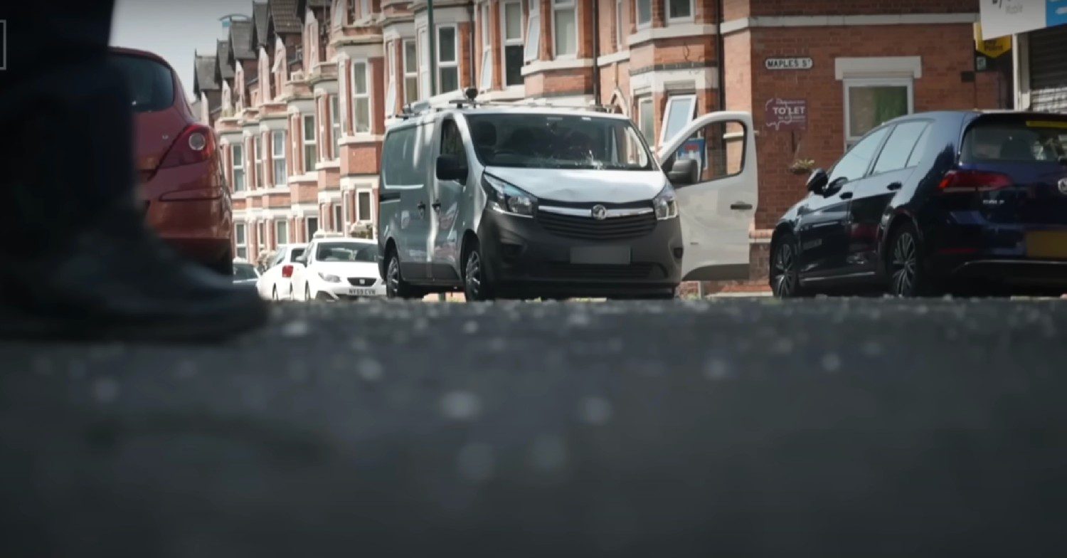 Van in Nottingham
