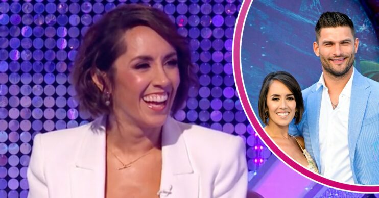 Janette Manrara Aljaž Škorjanec split image