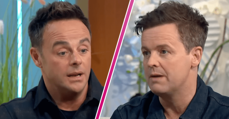 Ant and Dec being interviewed on Lorraine