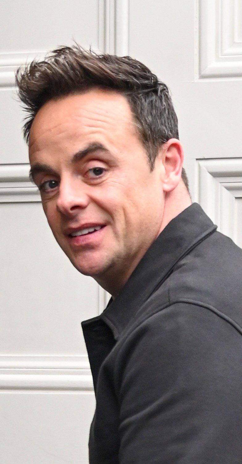 Ant McPartlin outside house