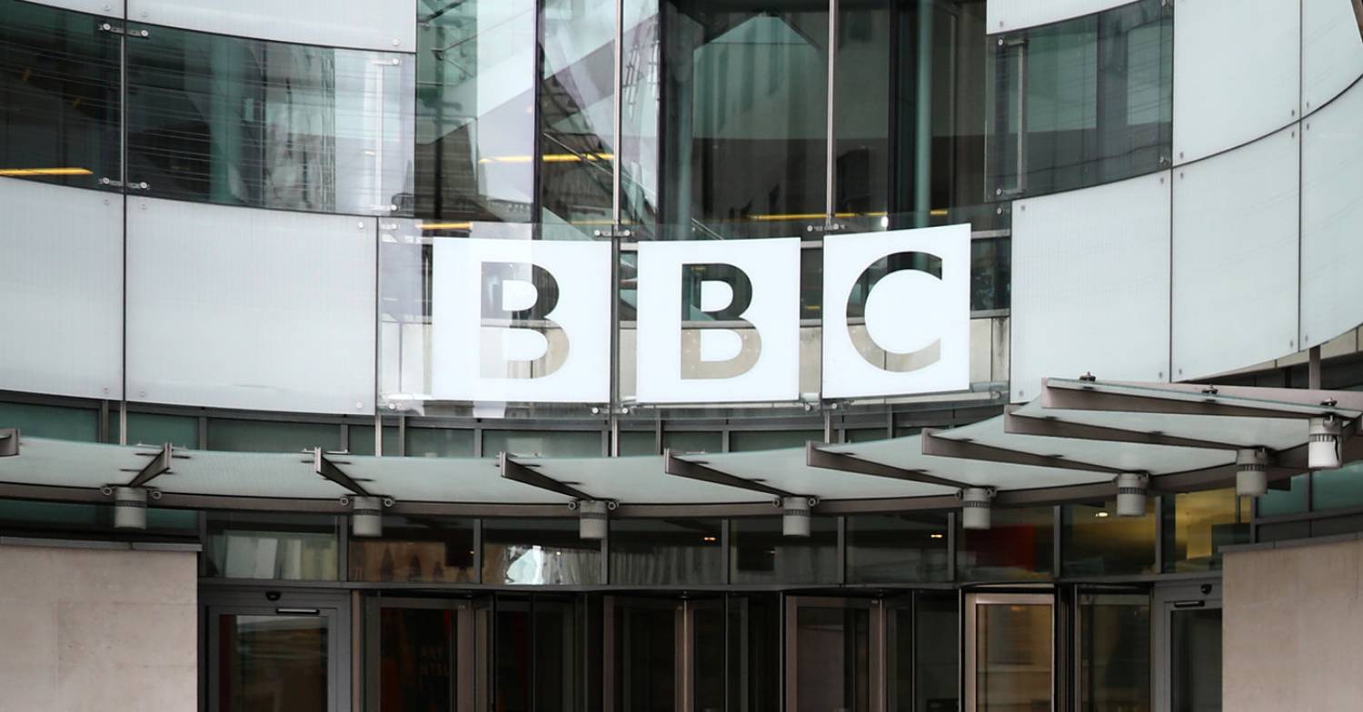 A view of BBC Broadcasting house in London