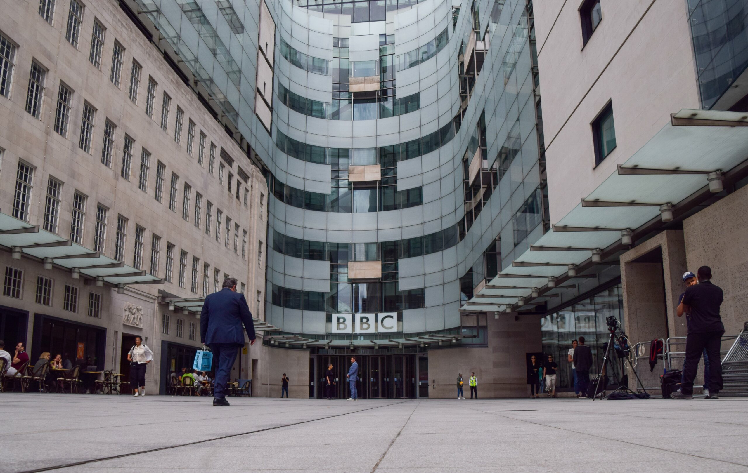 The BBC studios