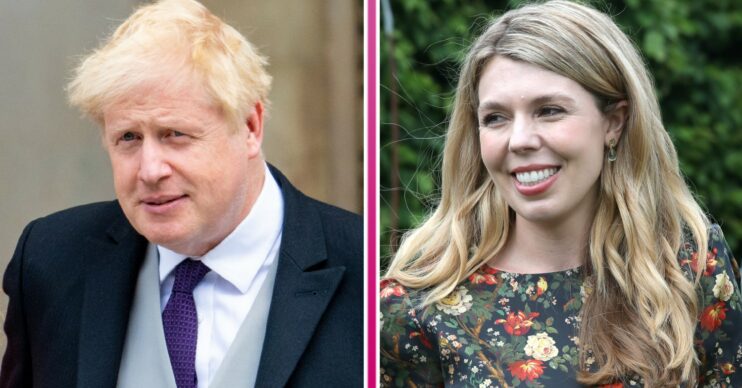 Boris Johnson and wife Carrie smiling