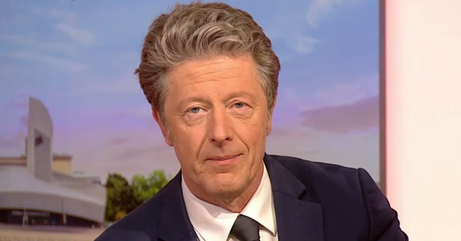Charlie Stayt presenting BBC Breakfast
