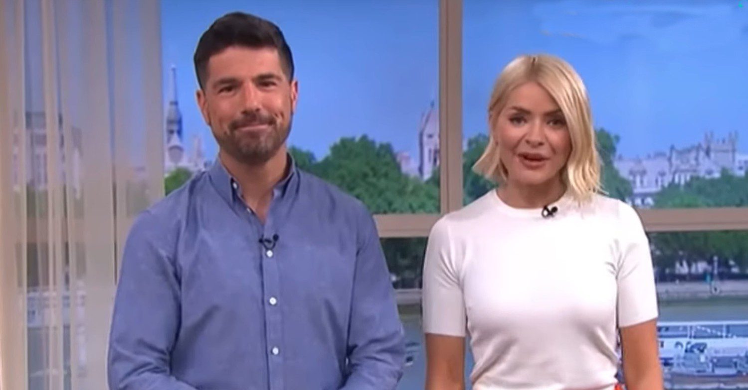 Craig Doyle and Holly Willoughby presenting This Morning