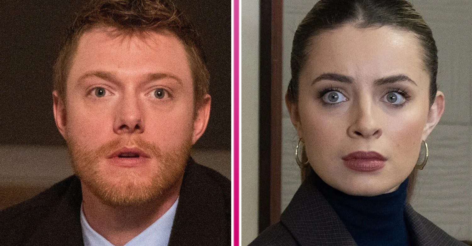Composite of Daniel and Daisy looking shocked on Corrie (Credit: ITV/Composite: ED!)