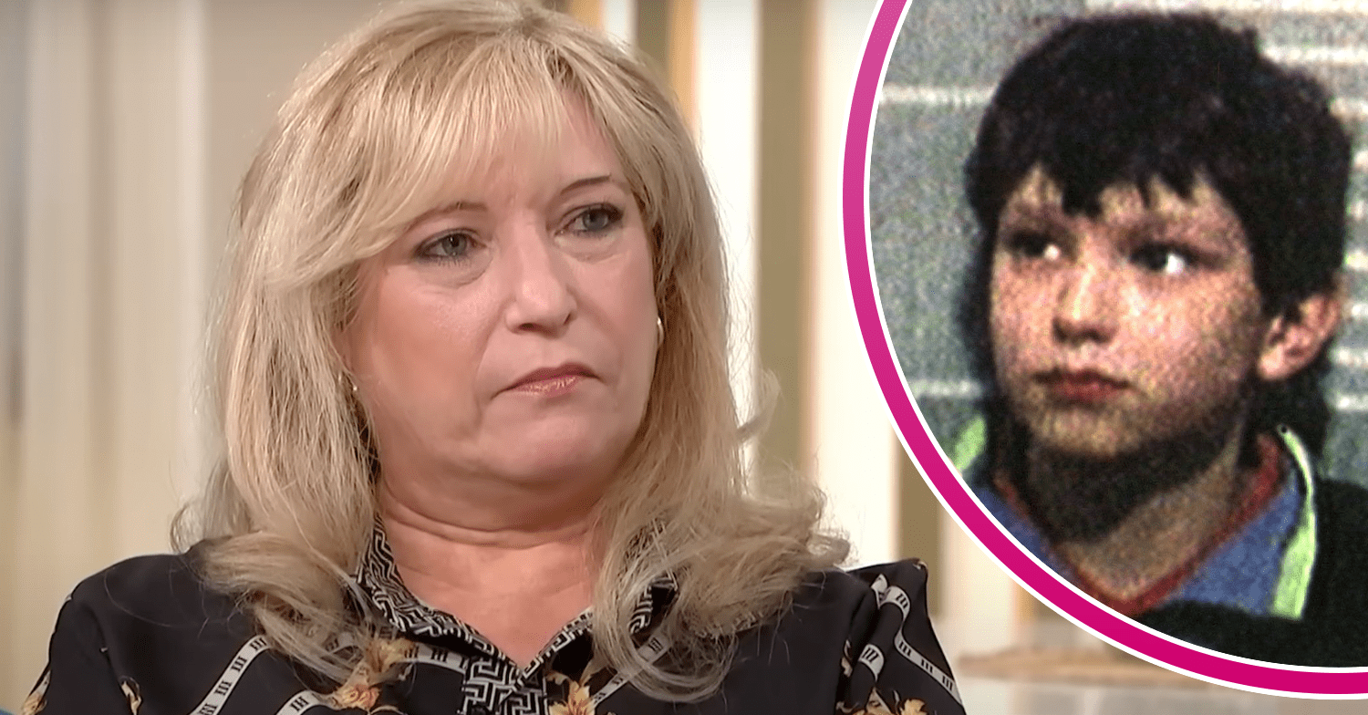 Denise Fergus on This Morning and Jon Venables in his mugshot