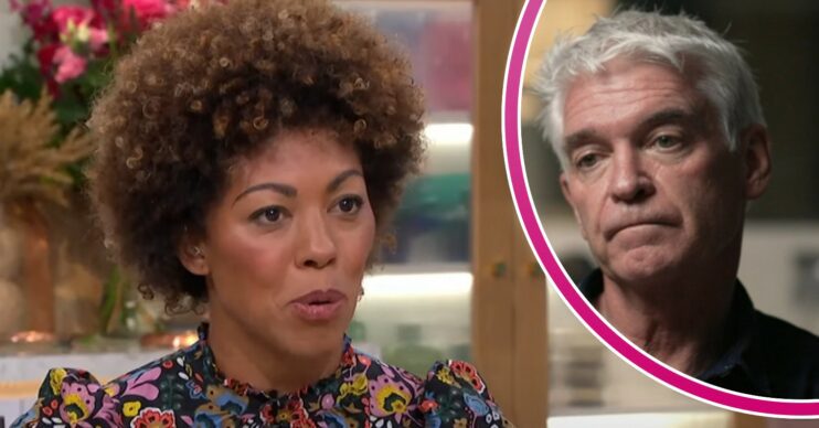 Dr Zoe Williams on This Morning / Phillip Schofield during BBC interview