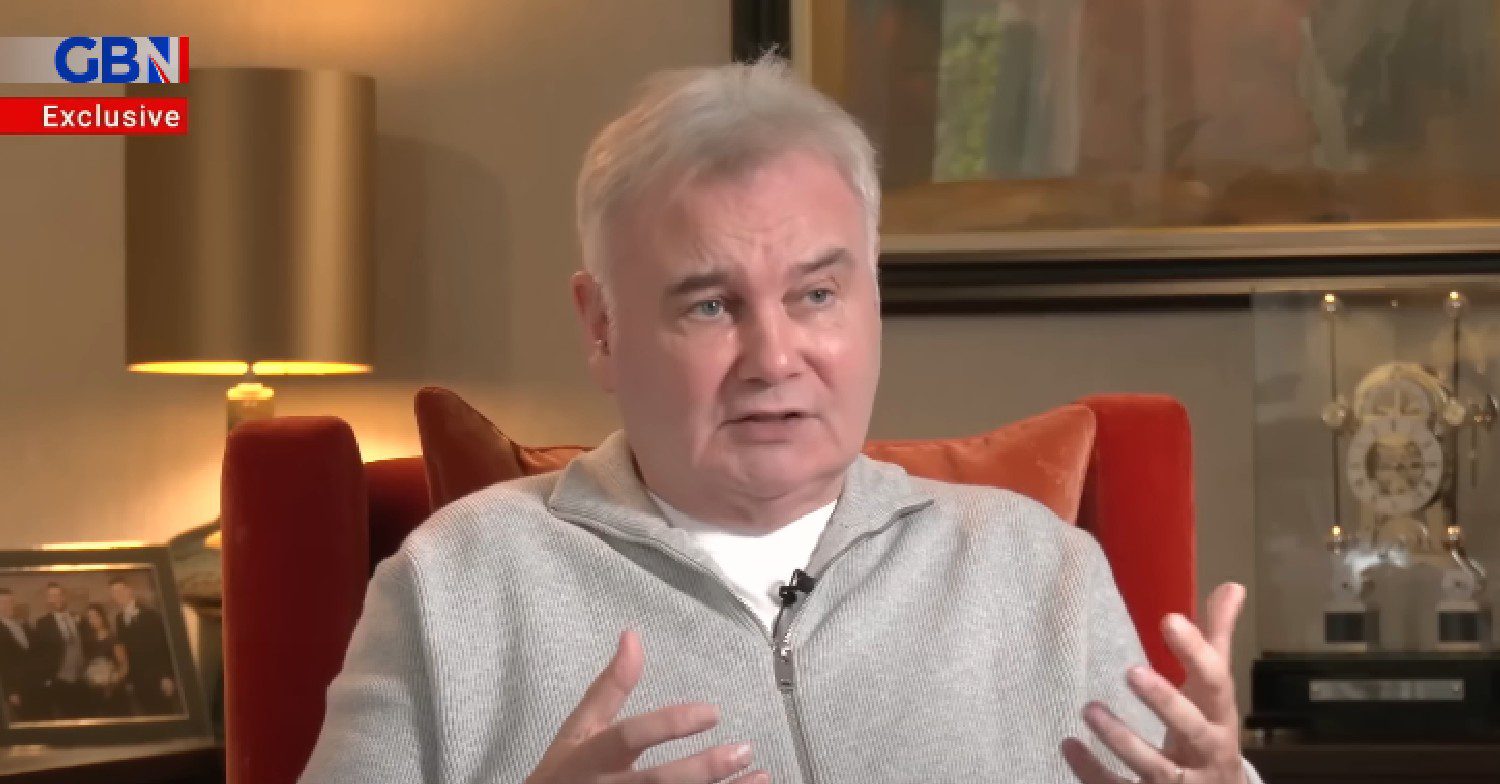 Eamonn Holmes speaking in GB News interview