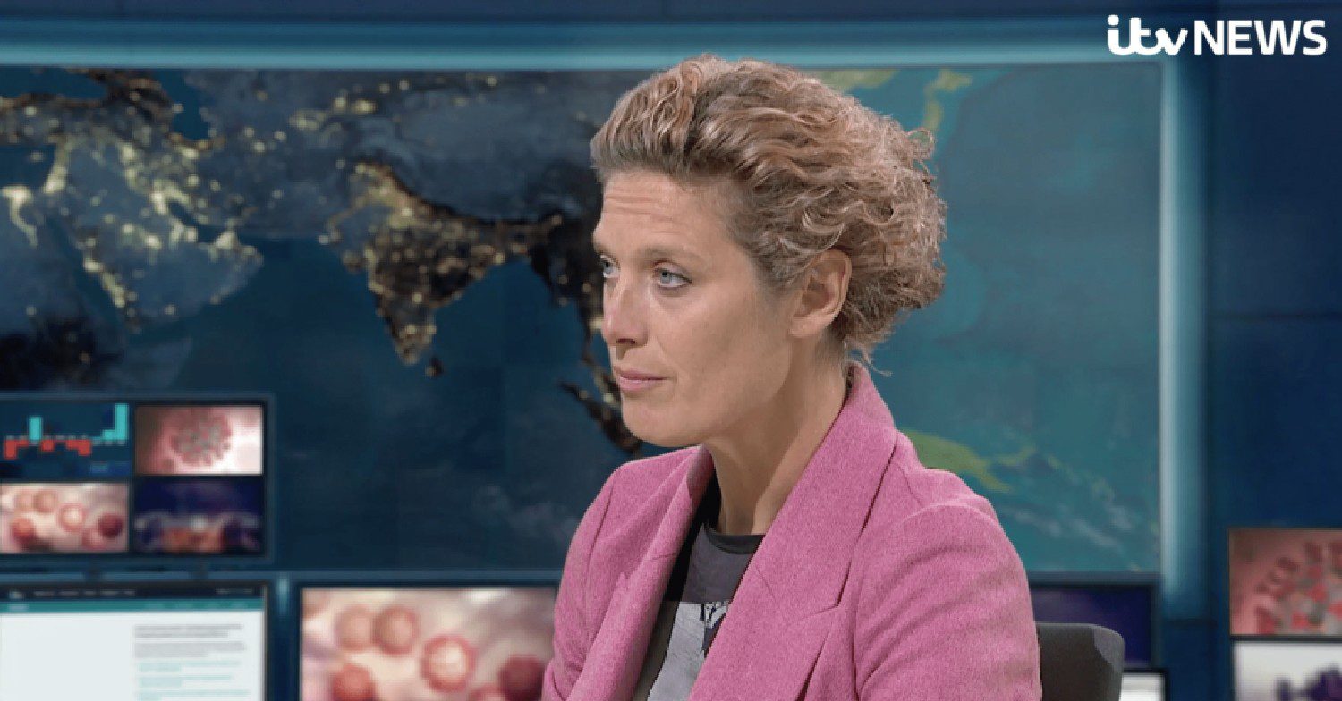 Emily Morgan on ITV News