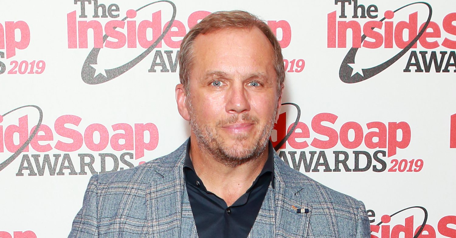Emmerdale's Dean Andrews is at the soap awards