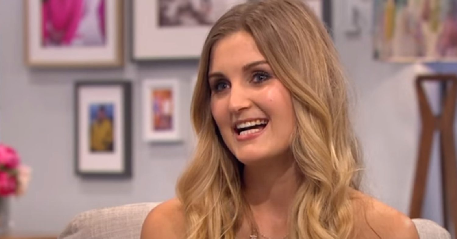 Emmerdale's Sophie Powles is smiling